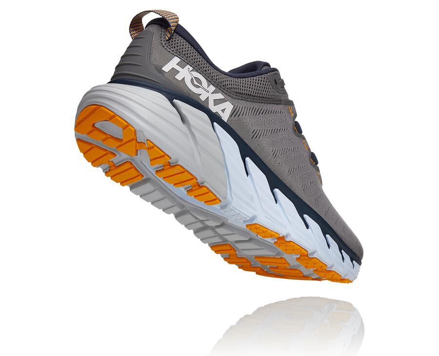 Hoka One One Koşu Ayakkabısı Erkek Gri - Gaviota 3 - XW3590762